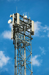 Cell Tower with Multi-antenna array (photo Gareth Ellner)